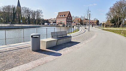 Neugestaltete Engelbert-Sundermann-Straße