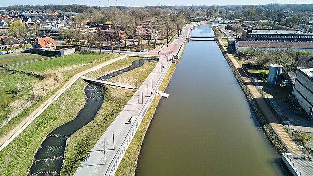 Fischaufstiegs- und abstiegsanlage