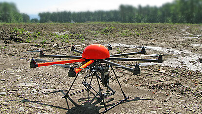 UAV-Befliegung, Photogrammetrie UAV-Befliegung, Photogrammetrie